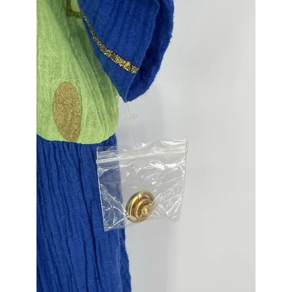 NOS‎ Roaman's Women's Size B4 18W-24W Color Block Dress Mumu Midi Tunic Glitter - Picture 4 of 12